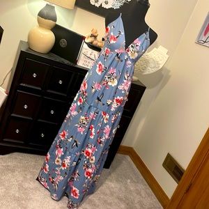 America & Beyond Floral Dress NWT